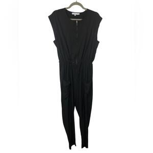 Sincerely Jules Black Cap Sleeve Jumpsuit